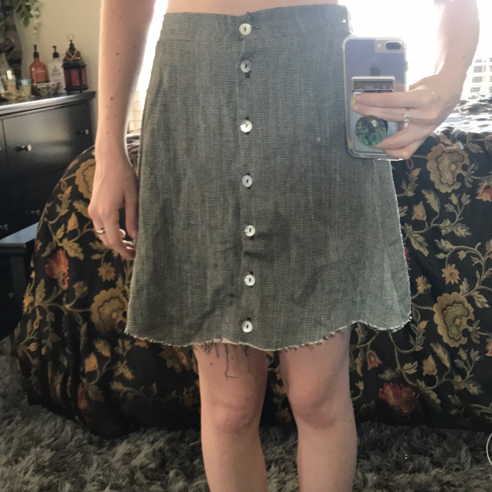 Buttoned Skirt - Picture 2 of 5